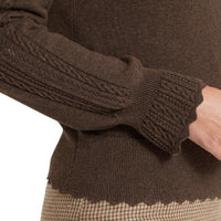 Chocolate Schoffel Womens Leyburn Jumper details
