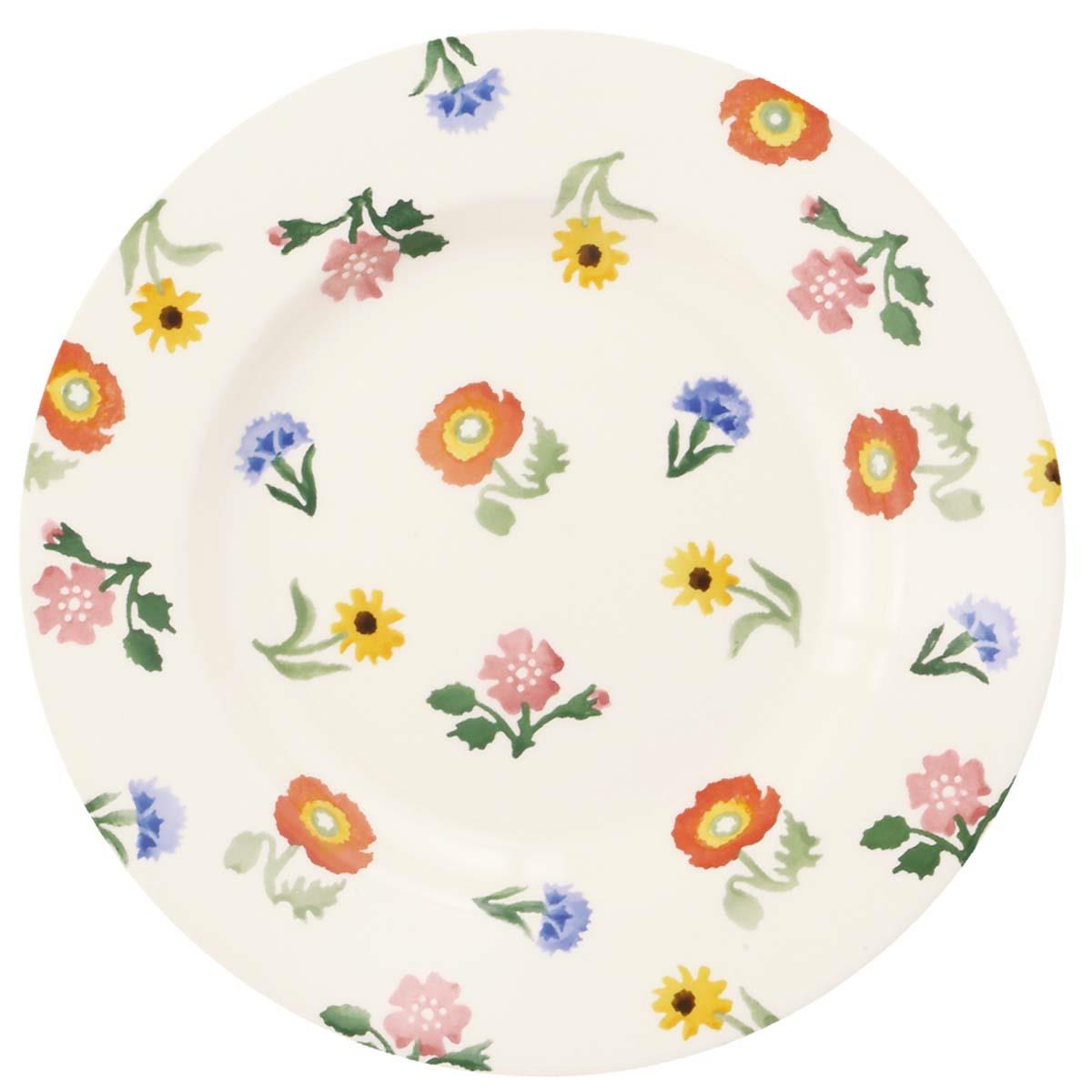Emma Bridgewater Poppies & Pinks Medium 8.5 Inch Dinner Plate
