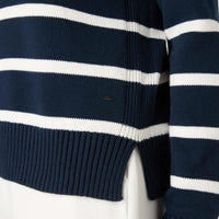 Navy Musto Womens Original Marine Knit split