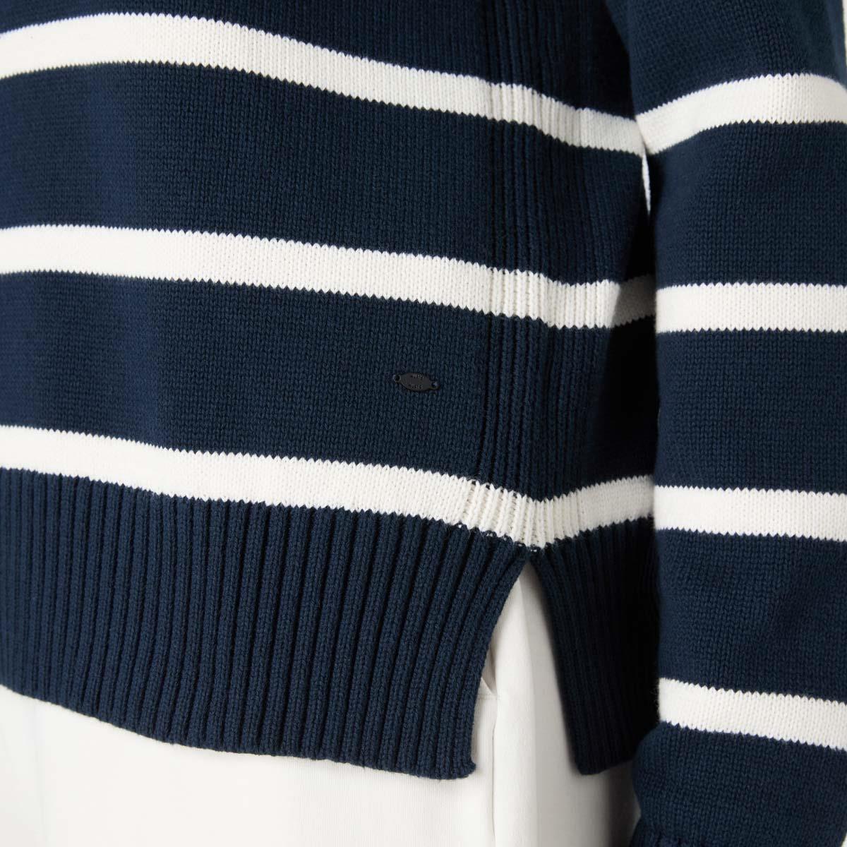 Navy Musto Womens Original Marine Knit split