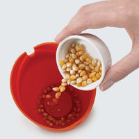 Orange/Grey Joseph Joseph M-Cuisine Single- Serve Popcorn Maker KERN