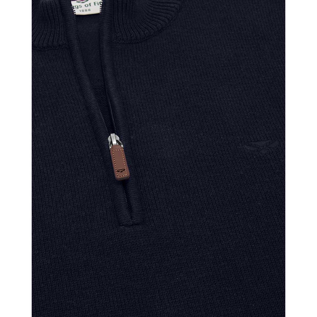 Hoggs Of Fife Mens Falkirk 1/4 Pullover