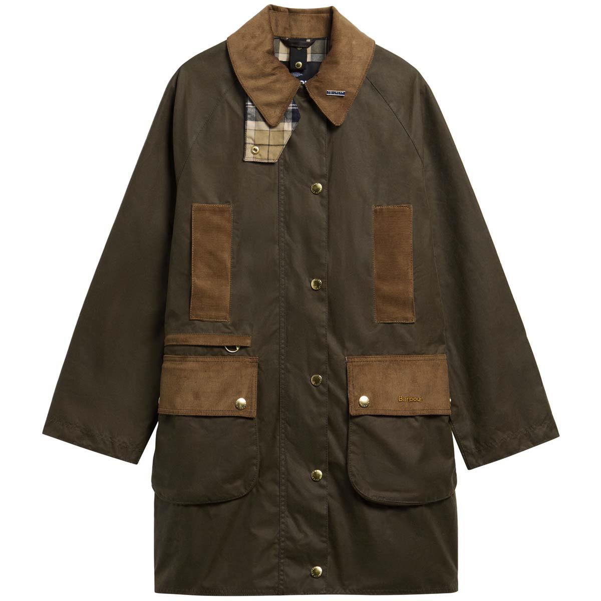 Beech/Birchwood Barbour Womens Icons Modern Beaufort Wax Jacket