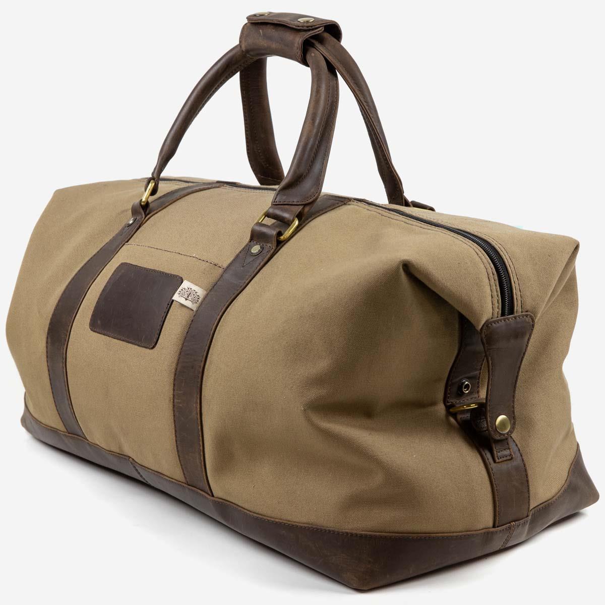 Teales Weekend Bag Canvas and Leather
