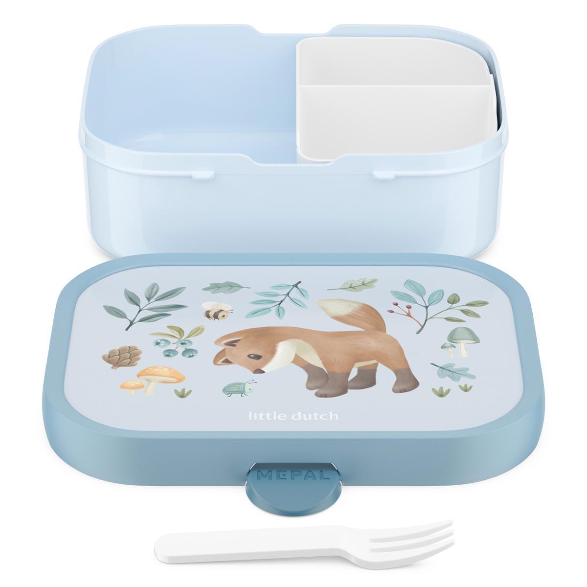Mepal Campus Forest Friends Lunchbox Open