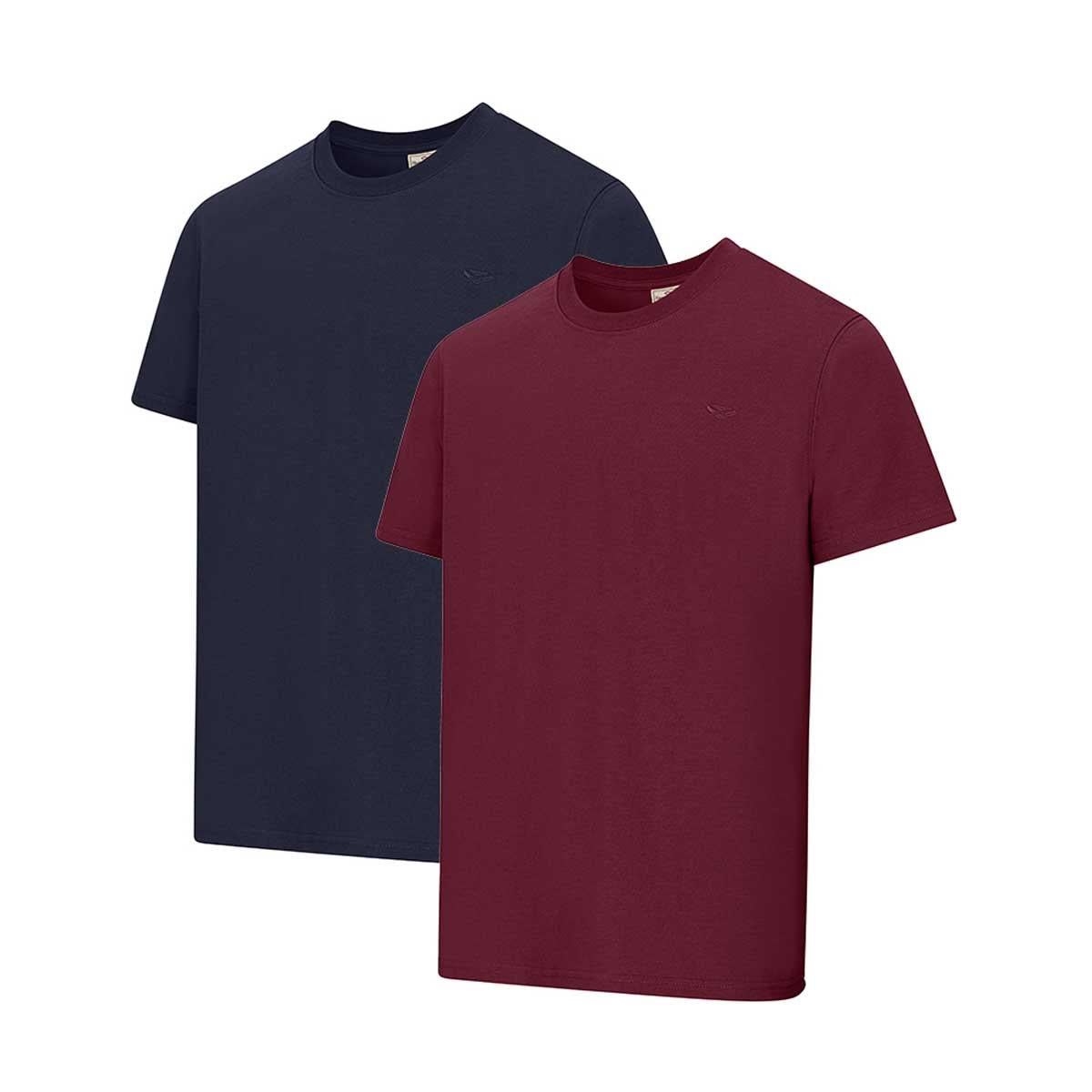 Hoggs of Fife Mens Sandwood 2Pk T-Shirts