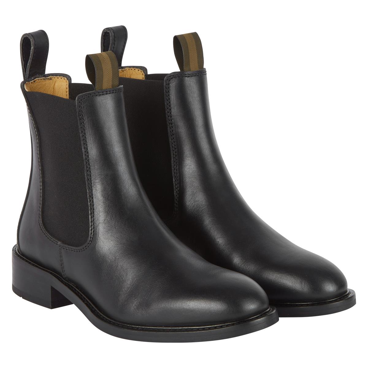 Le Chameau La Chelsea Cuir Chelsea Boots Noir