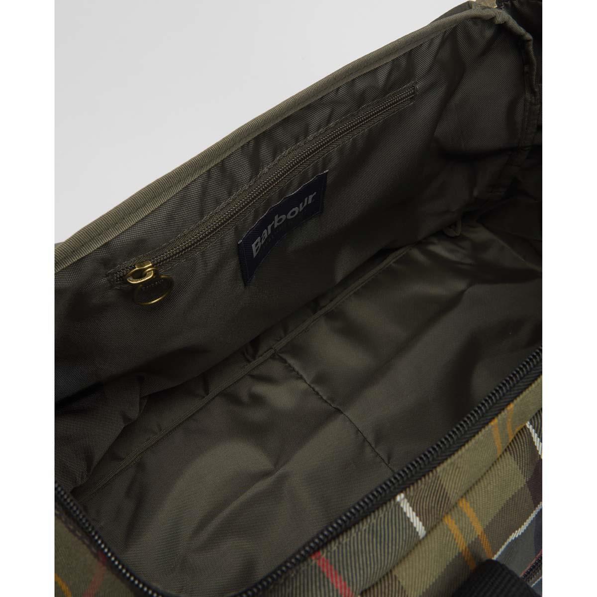 Torridon Tartan Flight Holdall inside