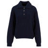 Navy Barbour Womens Norham Knitted Jumper