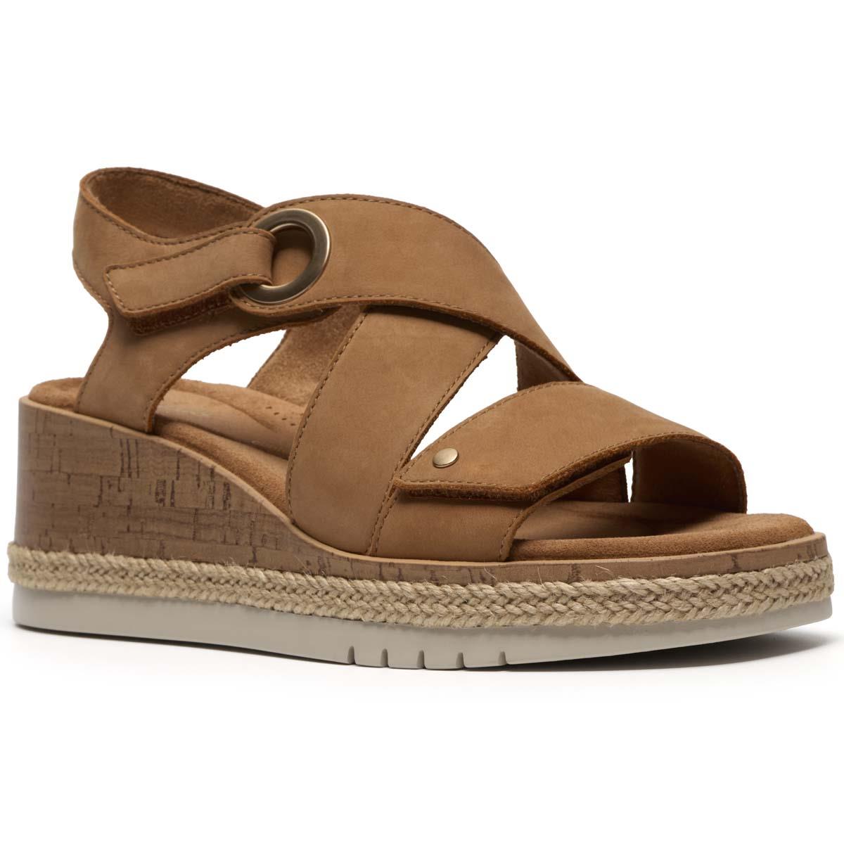 Clarks Womens Kidiki Sun Wedge Sandals