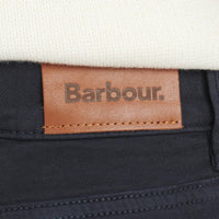 Navy Barbour Womens Essential Slim Trousers Badge