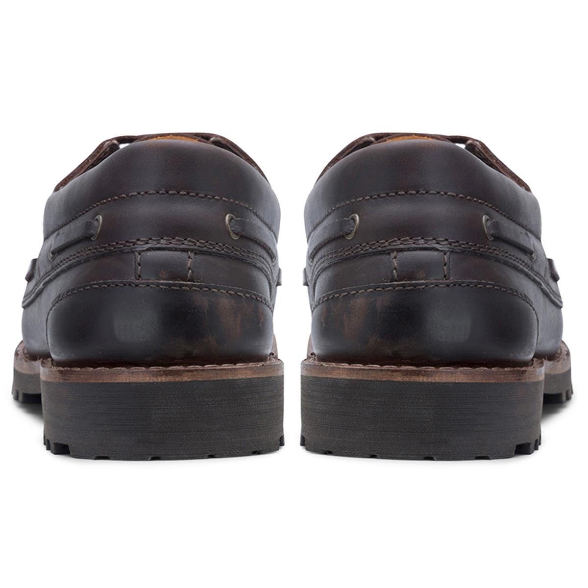 Chestnut Hoggs Of Fife Rugged Moccasin Rear