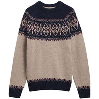 Barbour Mens Tisbury Fairisle Crew Neck Jumper