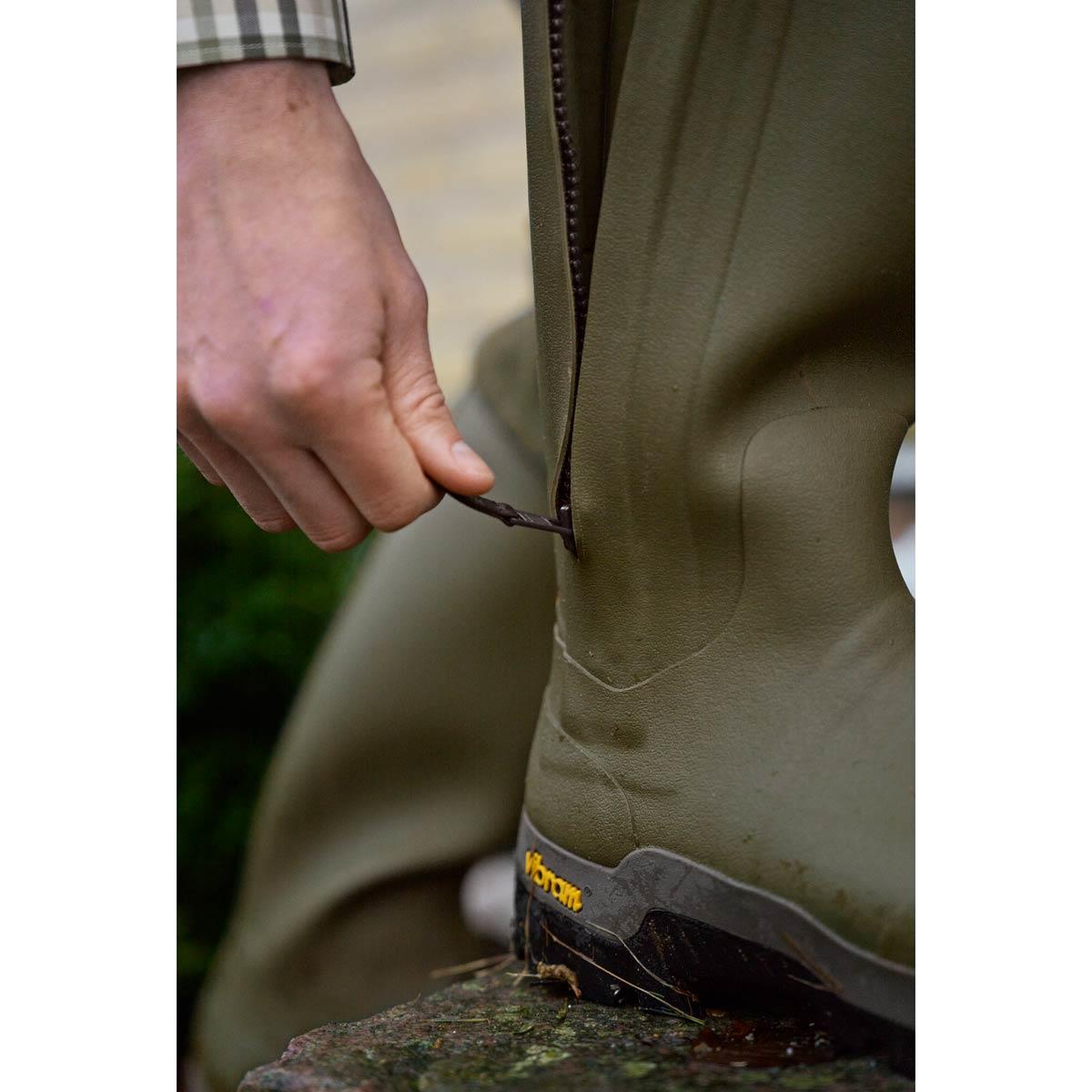 Harkila Mens Forester Zip Rubber Boot
