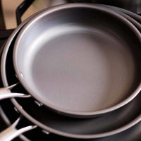 Stellar Zero Stainless Steel Uncoated Frying Pan
