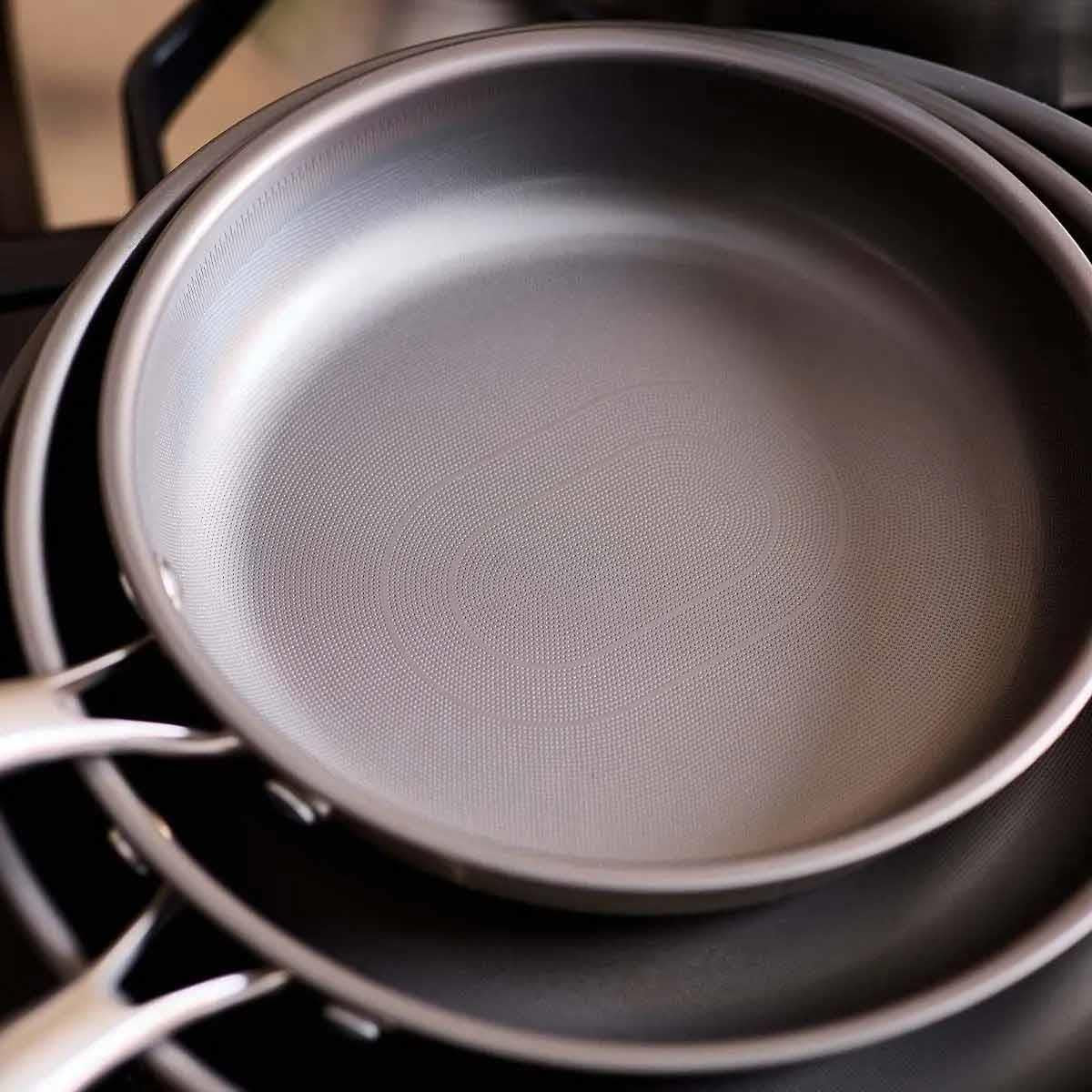 Stellar Zero Stainless Steel Uncoated Frying Pan