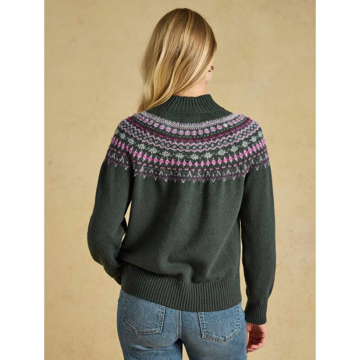 Joules Womens Alba Fairisle Jumper