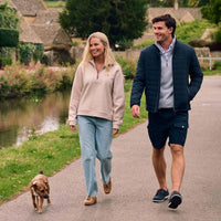 Dubarry Womens Castlemartyr 1/4 Zip Jumper Lifestyle Couple