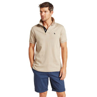 COBBLESTONE Schoffel Mens St Ives Jersey Polo Shirt FRONT