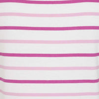 Pink Lazy Jacks Womens LJ8 Breton Top Detail