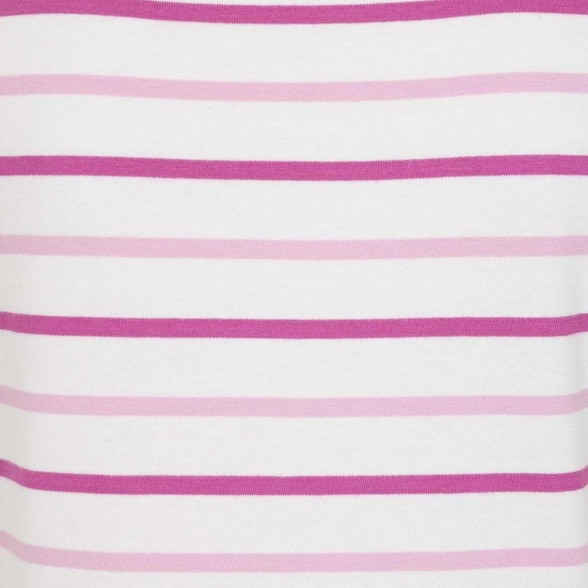 Pink Lazy Jacks Womens LJ8 Breton Top Detail