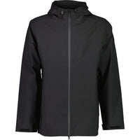 Black Swanndri Mens Swanson Rain Jacket