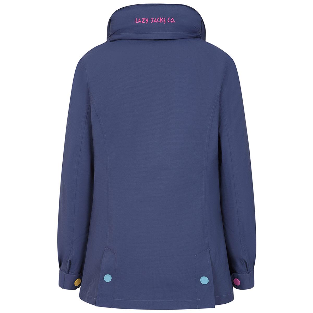 Twilight Lazy Jacks Womens LJ152 3-in-1 Waterproof Jacket Back