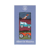 Albert and Maurice Mens Socks Gift Set Pack Of 3