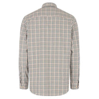 Hoggs Of Fife Mens Garvock Cotton Twill Herringbone Check Shirt