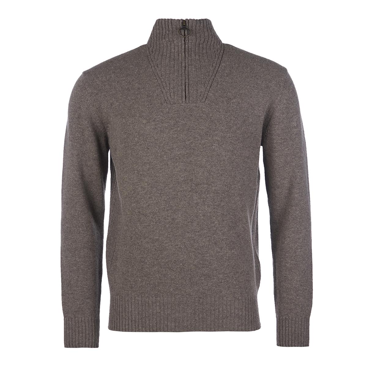 Barbour Essential Lambswool Half Zip Jumper