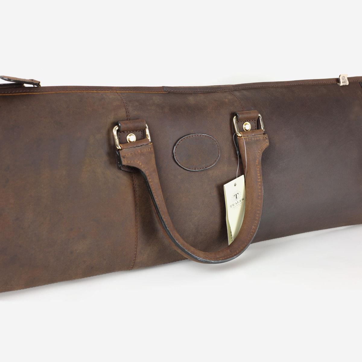 Teales Devonshire Leather Travel Slip Zip Around 30 Inch