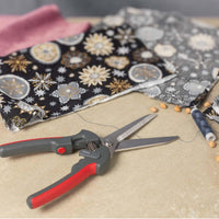 Kuhn Rikon Pro Kitchen Shears Cutting Fabric
