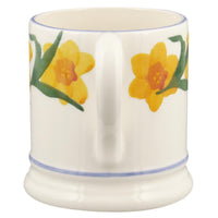 Emma Bridgewater Windblown Daffodils Half Pint Mug Handle