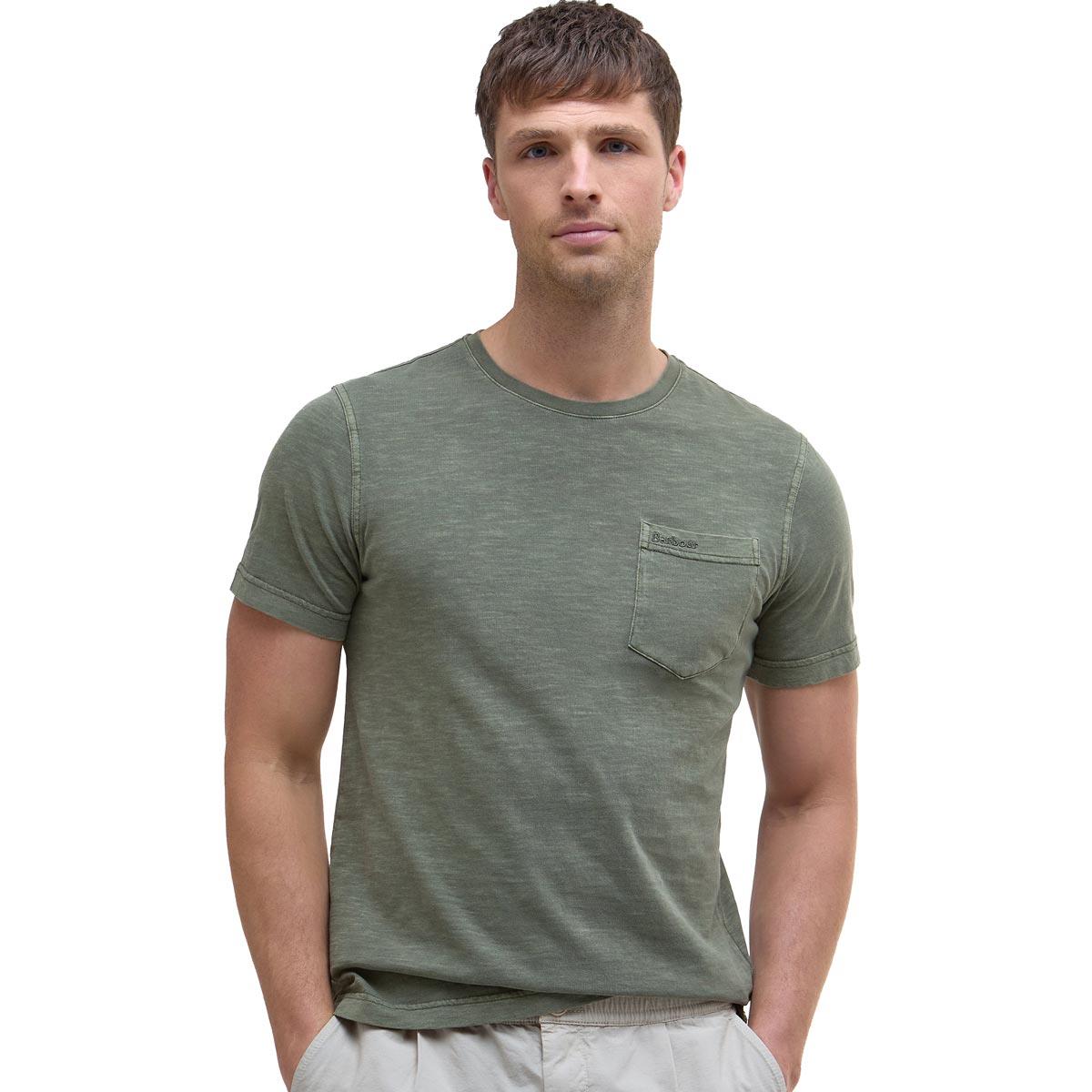Barbour Mens Pigment Dyed Slub T-Shirt