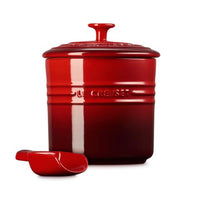 Le Creuset Stoneware Pet Food Container With Scoop Details
