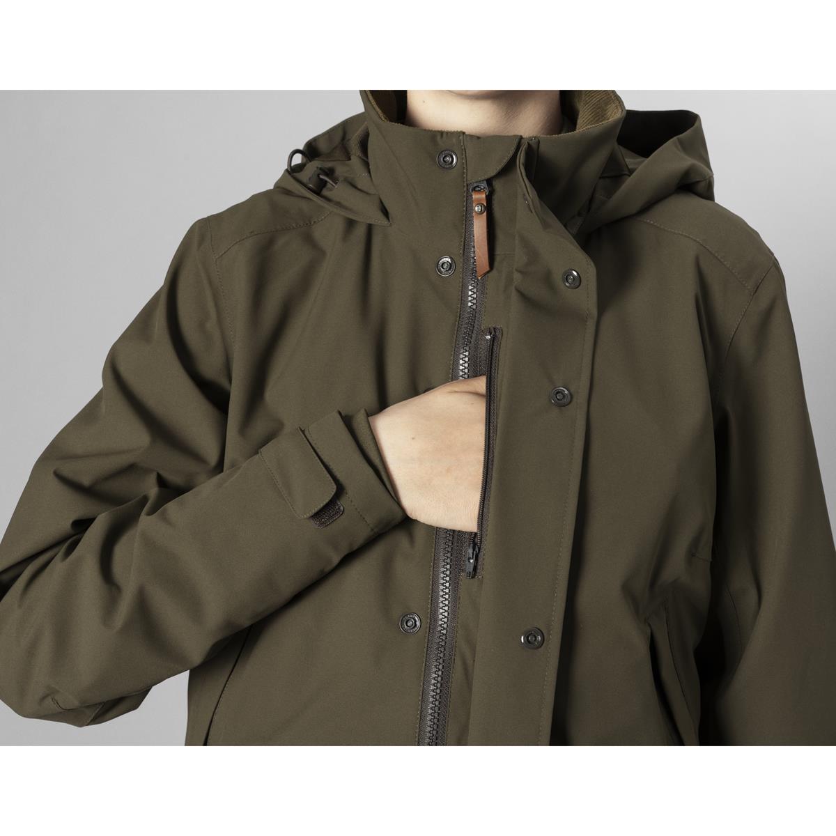 Willow Green Harkila Womens Orton Tech HWS Jacket Detail