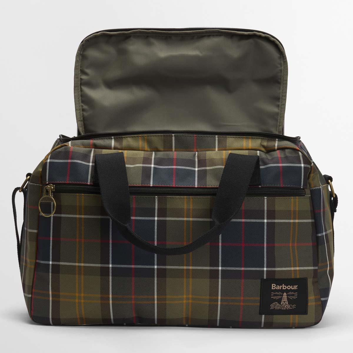 Torridon Tartan Flight Holdall pockets