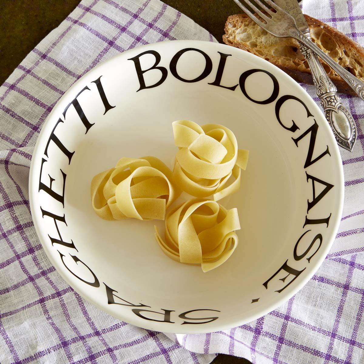 Emma Bridgewater Black Toast Medium Pasta Bowl