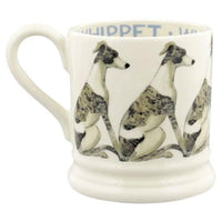 Emma Bridgewater Dogs Whippet Half Pint Mug Side