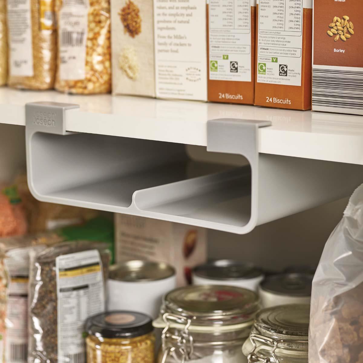 Grey Joseph Joseph CupboardStore Film, Foil and Bag Organiser LS2