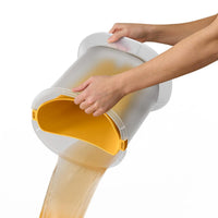 Light Stone Joseph Joseph UltraClean Microfibre Floor Mop Cleaning System Emptying