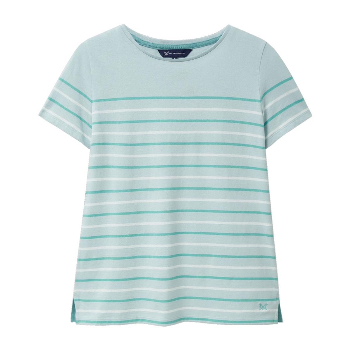 Crew Clothing Breton Tee / Dusk White / WWE017 / 8
