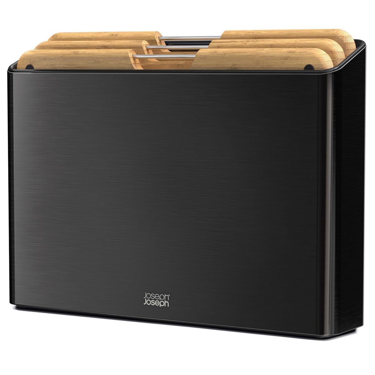 Joseph Joseph Folio Steel Bamboo 3-Piece Chopping Board Set