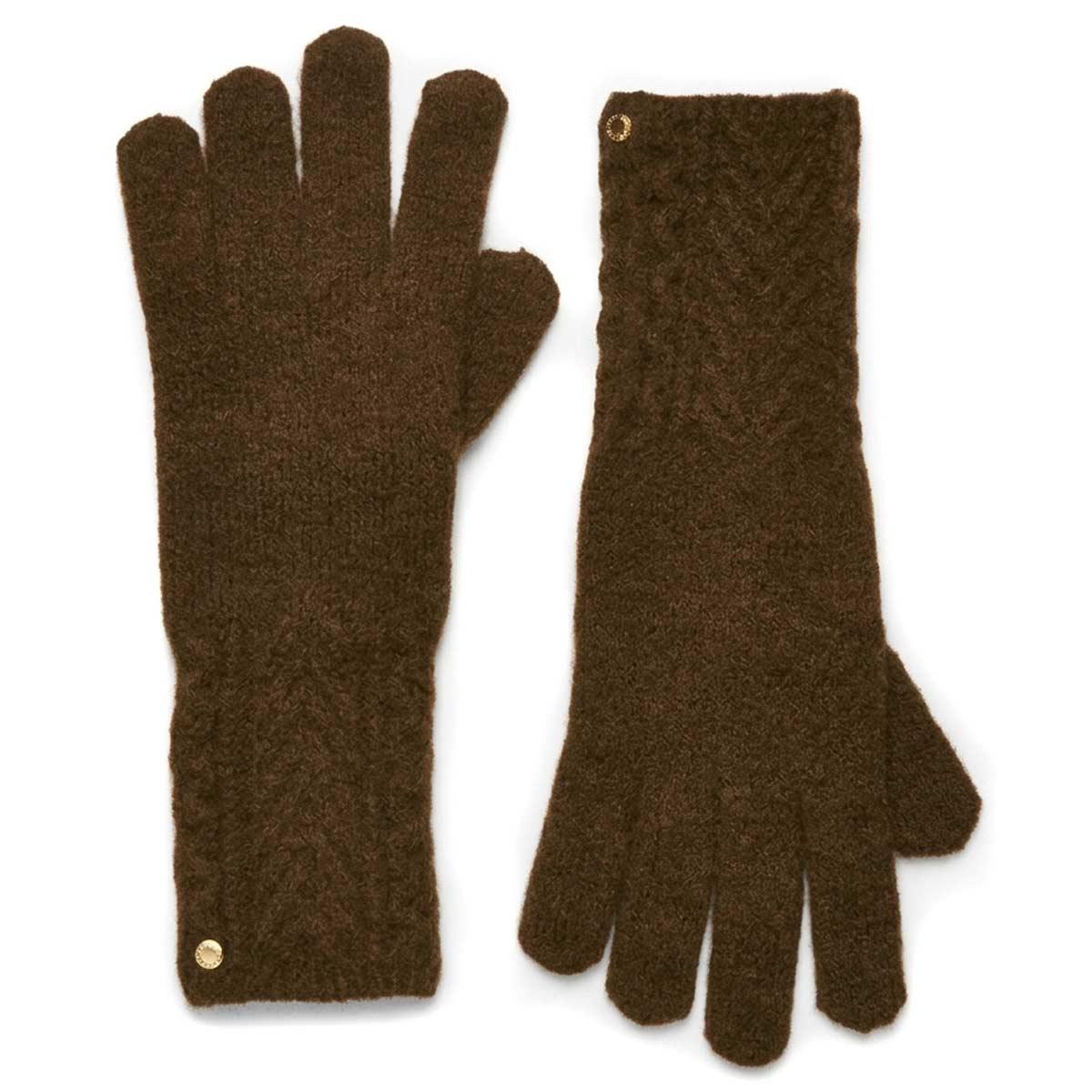 Joules Womens Cable Knit Gloves