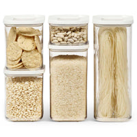 White Mepal Modula 5pc Storage Set