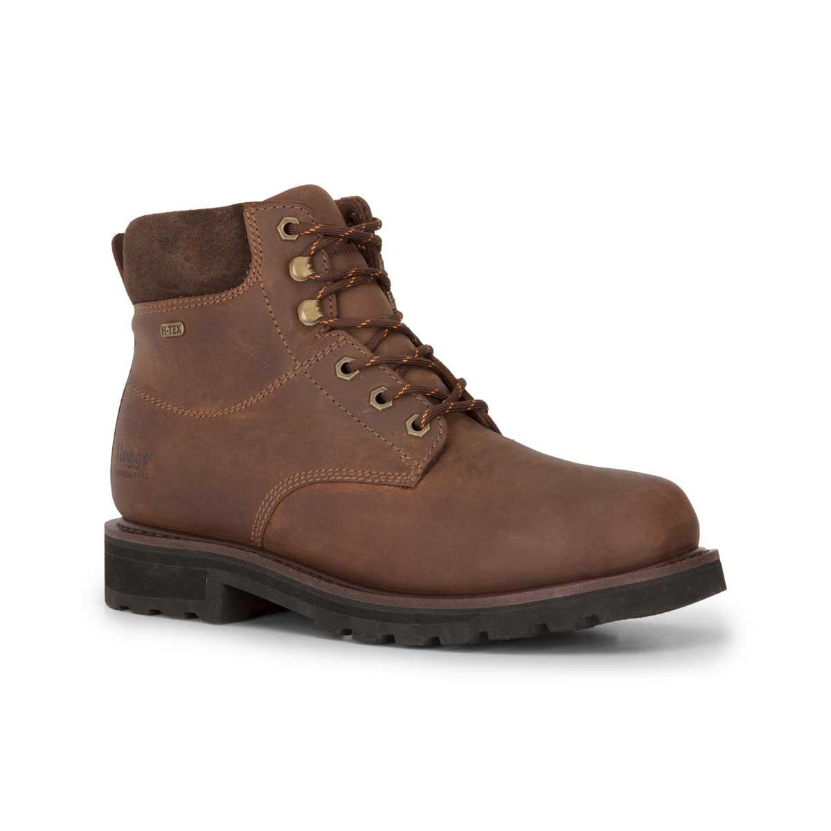 Crazy Horse Brown Hoggs of Fife Mens Cronos Pro Boot
