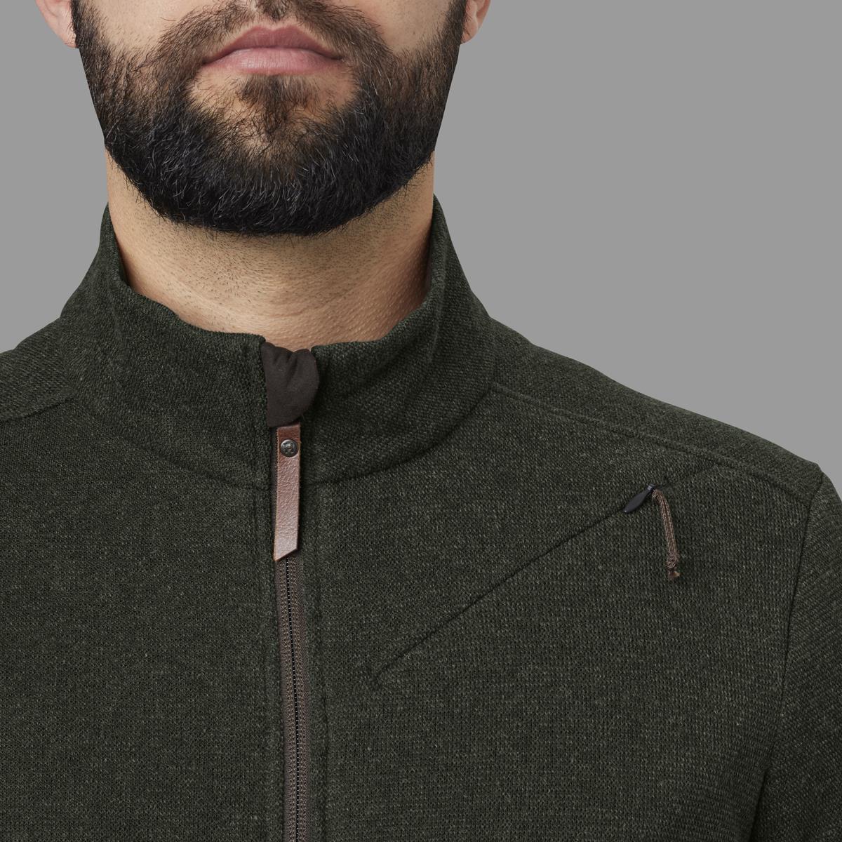 Harkila Mens Metso Full Zip Willow Green