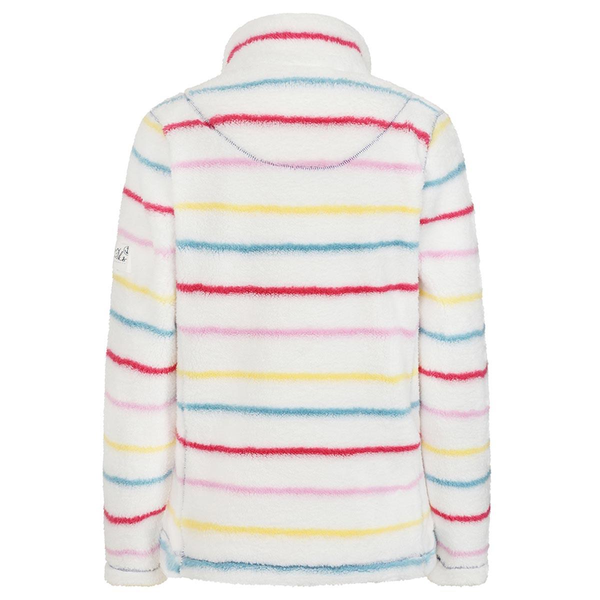 Lazy Jacks Womens LJ157S Striped Snug Fleece Jacket