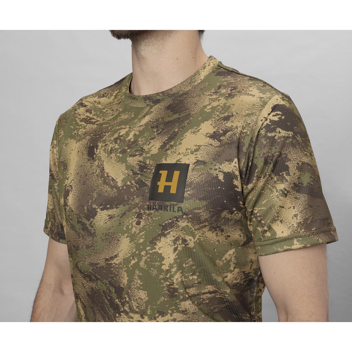 AXIS MSP Forest Harkila Mens Deer Stalker Camo T-Shirt On Model