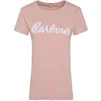 Misty Rose Barbour Womens Otterburn Tee